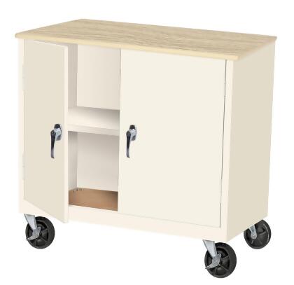 Steel Cabinets USA MA-3618-PK Mobile Cabinets with 3 Adjustable Shelves - Why Not Pink, 36 x 18 x 66 in. 