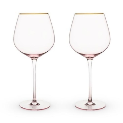 Tickle Me Pink Colored Wine Glass Set of 4 - Shop Now – glasshauseco