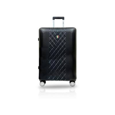 TUCCI T0330-28in-BLK 28 in. Borsetta T0330 ABS Carry-On Luggage, Black 