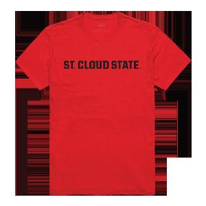 W Republic Products 516-237-R58-04 St. Cloud State University Institutional Tee, Red - Extra Large - All