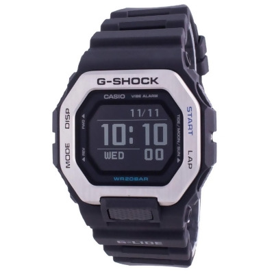 Casio GBX-100-1 G-Shock G-Lide World Time Quartz GBX100-1 200M Mens Watch, Black - Adult 