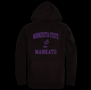 W Republic 569-132-Blk-02 Minnesota State University, Mankato Mavericks Seal Hoodie, Black - Medium - All
