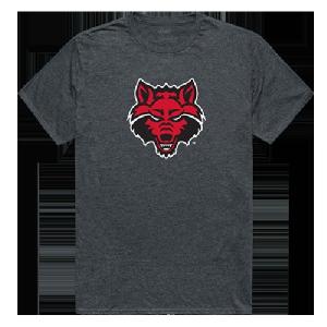 W Republic Products 519-211-E9c-03 Arkansas State University Cinder College Tee, Heather Charcoal - Large - All