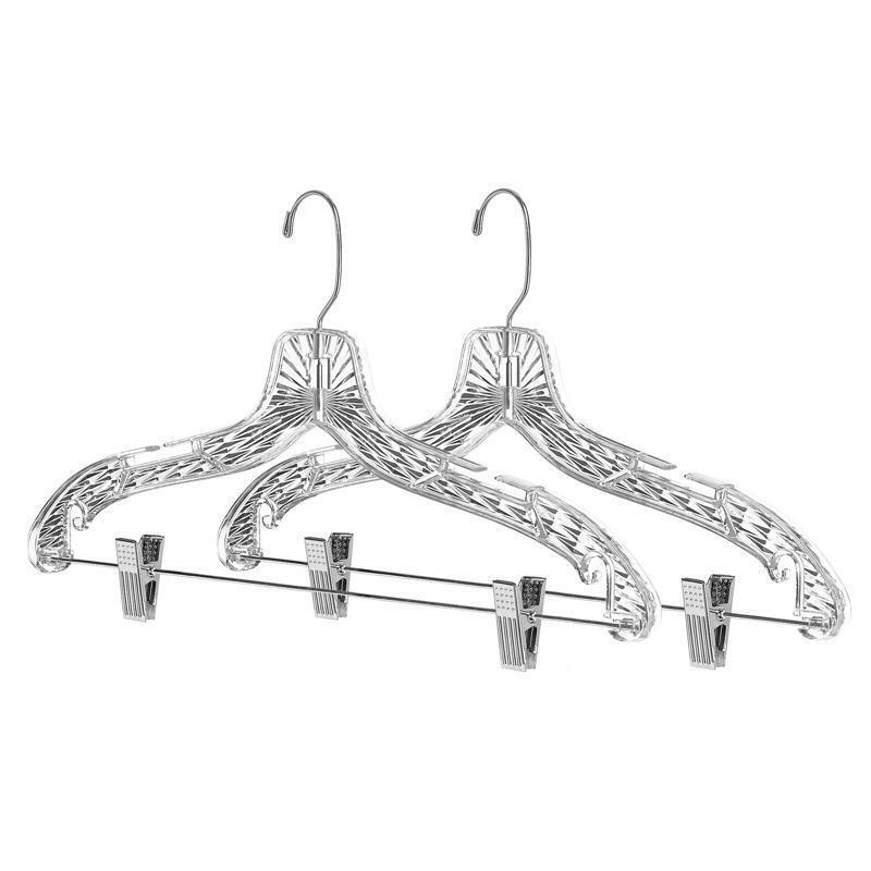 Plastic Suit Hangers W/ Foam Covered Bar - Cleaner's Supply