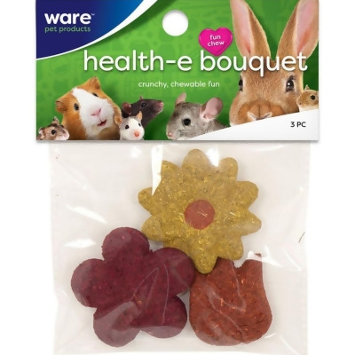 Ware Manufacturing 13079 Critter Ware Health E-bouquet Treat, Assorted Color - Pack of 48 