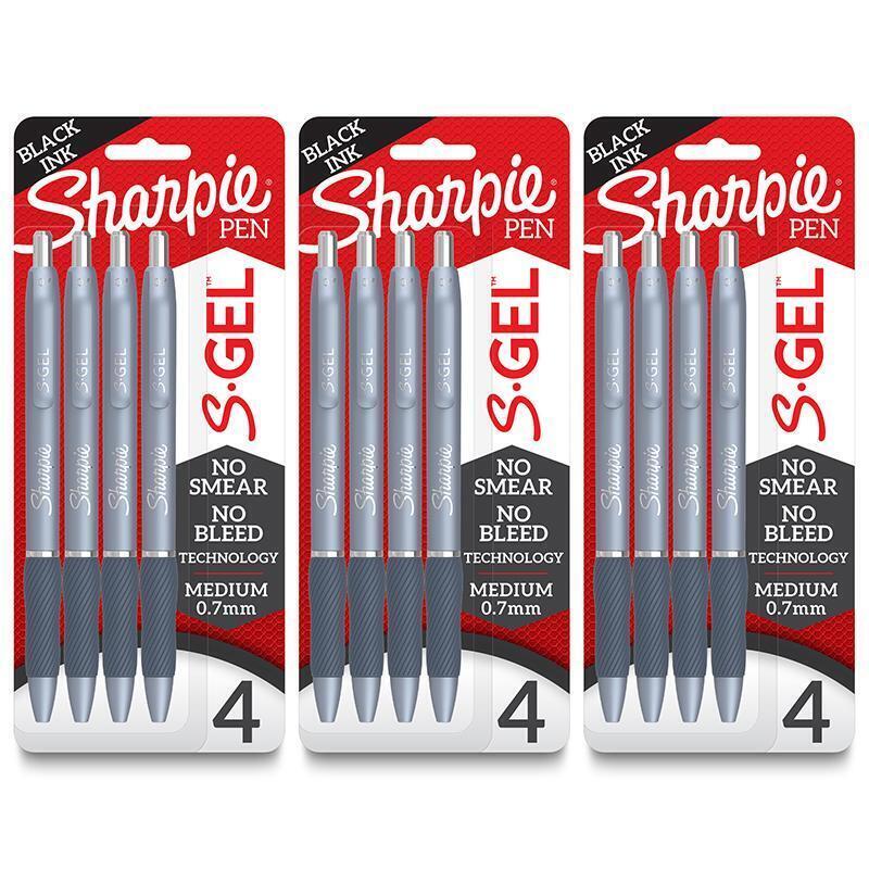 Sharpie Fine Point Pens Fine Point Black Barrels Red Ink Pack Of