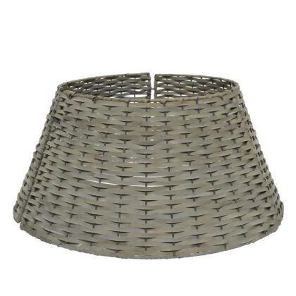 Everlands 9080809 11 in. Basket Tree Collar Indoor Christmas Decor, Brown 