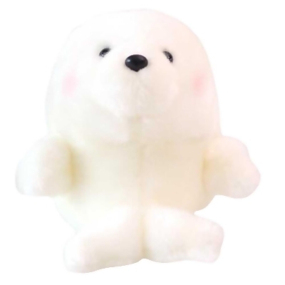 Panda Superstore PS-TOY166461011-DORIS02110-RP 7 in. Sea Lion Stuffed Animal Plush Toy Sofa Cushion, White 