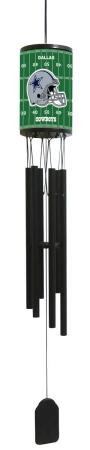Odash CHMF-DC Dallas Cowboys Field Wind Chime, Matte Black