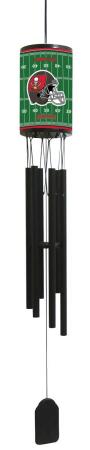 Odash CHMF-TB Tampa Bay Buccaneers Field Wind Chime, Matte Black