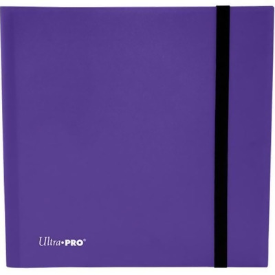 Ultra Pro ULP16143 Binder 12 Pocket PRO Eclipse Card Accessories, Royal Purple 