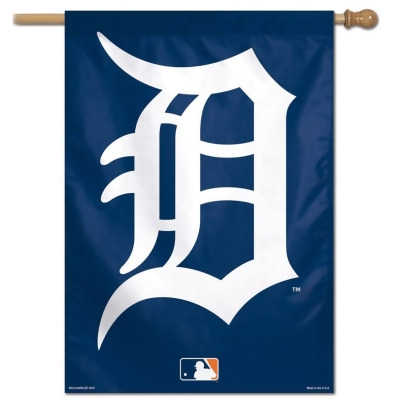 Wraft 3208506938 28 x 40 in. MLB Detroit Tigers Vertical Alternate Banner 