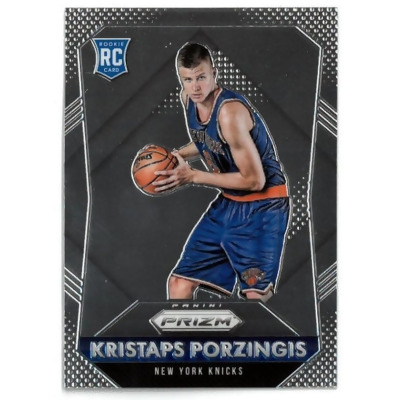 RDB Holdings & Consulting CTBL-036636 Kristaps Porzingis New York Knicks 2015-2016 Panini NBA Silver Prizm Rookie Card RC No.348 
