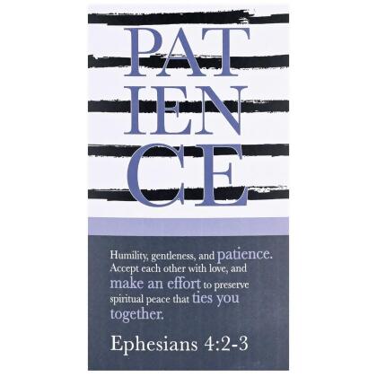 Dicksons MAG-1039 Magnet Patience Ephesians 4:2-3 2.75x5