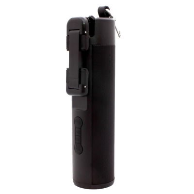 Zummy ZTSM045BK 4-in-1 Gadget Capsule with Wireless Speaker,Powerbank, Selfie Stick, Flashlight 