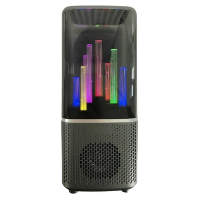 Zummy ZTS048GY ZTECH City Light Show Speaker - Wireless Bluetooth Speaker with LED Colorful Design 