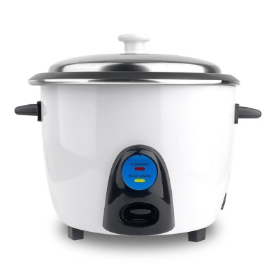 Zummy KITC -1002 7 Cup Non-Stick Rice Cooker with Serving Spoon and Measuring Cup 
