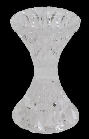 Organza 4774 3 in. Classy Crystal Candlestick 
