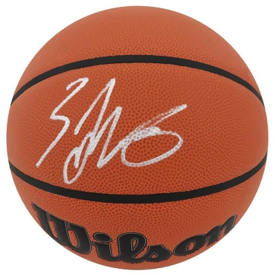 Schwartz Sports Memorabilia LAVBSK203 Zach Lavine Signed Wilson Indoor & Outdoor NBA Basketball Fanatics 