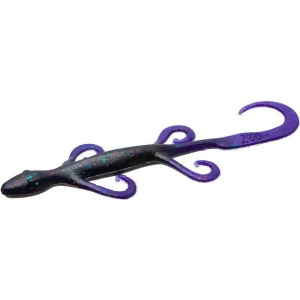 Zoom Bait 002-177 6 in. Lizard Bait in Green Pumpkin - Pack of 9 - All