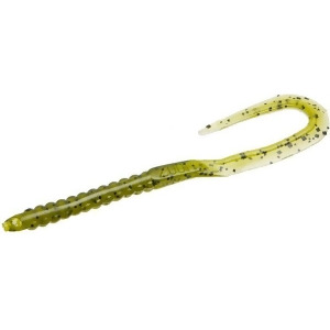 Zoom Bait 001-19 6 in. U-Tale Worm in Watermelon - Pack of 20 - All