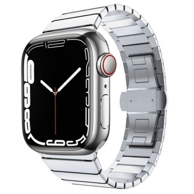 Odash LX06-SLV49 3 in. 49 mm Stainless Steel Band for Apple Watch Ultra - Silver 