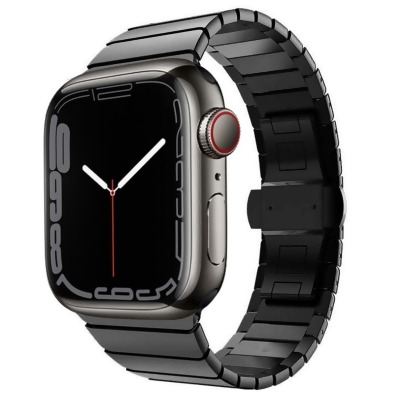 Odash LX06-BLK49 3 in. 49 mm Stainless Steel Band for Apple Watch Ultra - Black 