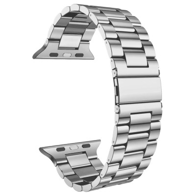 Worryfree Gadgets Odash LX06-SLV49 3 in. 49 mm Stainless Steel Band for Apple Watch Ultra - Silver