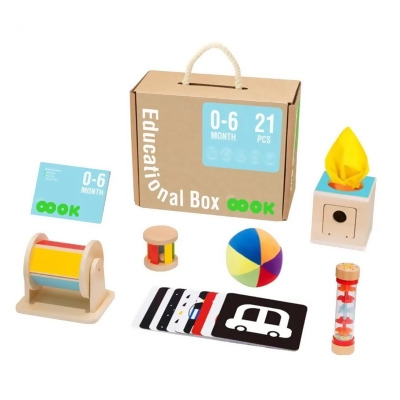 Tooky Toy 300191 32 x 27 x 14 cm 0-6 Months Educational Box 