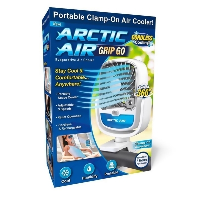As Seen on TV 4020389 Arctic Air Grip Go Portable Evaporative Cooler, White 