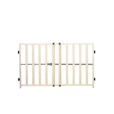 Regalo 5040354 Wood Expandable Baby Gate, Ivory - Pack of 6 
