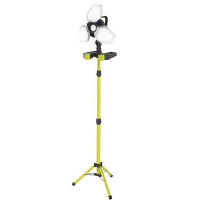 As Seen on TV 6066329 7500lm Beyond Bright LED Corded Tripod Work Light with Tripod 