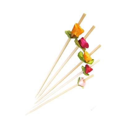 Packnwood 210BBFLEUR1 4.7 in. Bamboo Skewers, Assorted 