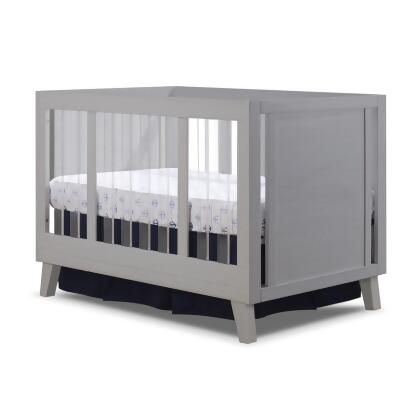 Sorelle Furniture 790-WG 54 x 30 x 35 in. Uptown Acrylic Crib, Weathered Gray