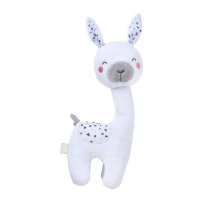 Saro SA0160ALPACA 9.65 x 1.97 x 4.92 in. Plush Toy, Alpaca Gray 