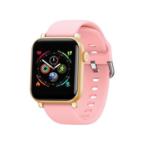 Havit Havit-SWM9016P-Pink 1.69 in. Pro Touch Screen Smart Watch, Pink