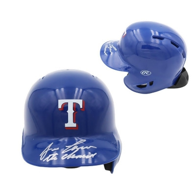 Radtke Sports 18312 Jose Canseco Signed Texas Rangers Rawlings Current MLB Mini Helmet with The Chemist Inscription 