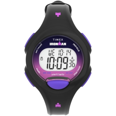 Timex TW5M552009J 34 mm Womens Ironman Essential Watch, Black Strap & Case - Digital Dial 