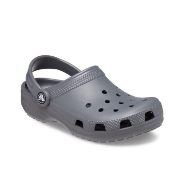 Crocs 206991-0DA-C11 Crocs Kids Classic Clogs, Slate Grey 