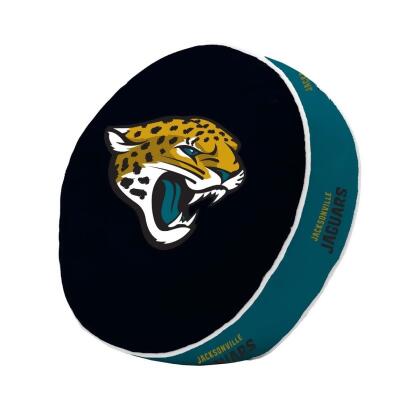 Logo Chair 615-813 Jacksonville Jaguars Puff Pillow