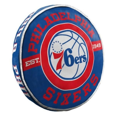 The North West 1NBA-14800-0020-RET 15 in. NBA Philadelphia 76ers Travel To Go Cloud Pillow 