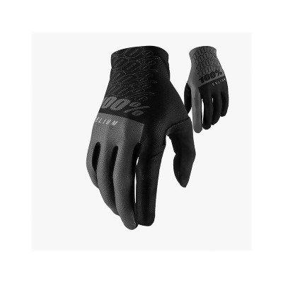 100 Percent 10007-00004 Celium MTB Gloves, Black & Grey - 2XL 
