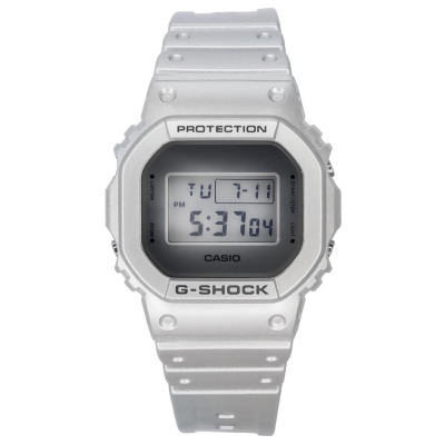 Casio DW-5600FF-8 G-Shock Digital Forgotten Future Series Grey Dial Quartz 200M Mens Watch, Blue - Adult 
