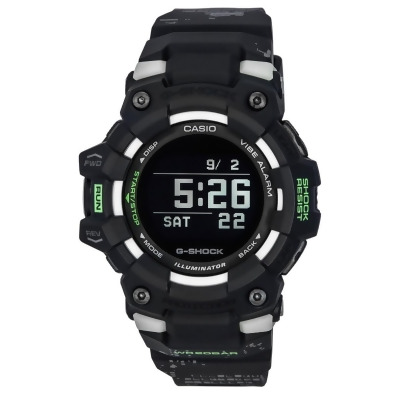 Casio GBD-100LM-1 G-Shock G-Squad Digital Resin Strap Quartz 200M Mens Watch, Black - Adult 