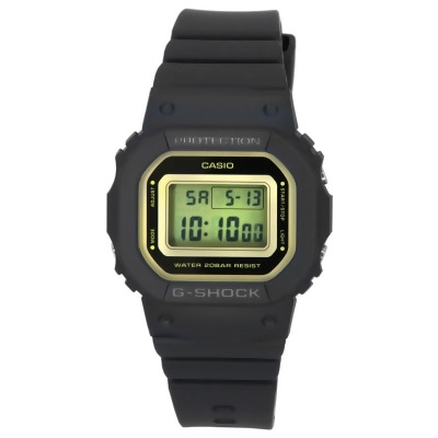 Casio GMD-S5600-1 G-Shock Digital Resin Strap Quartz 200M Womens Watch, Black - Adult 