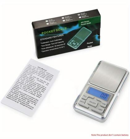 Netjett NT32260 Outdoor Camping Precision Electronic Scale Small Portable Mini Food Scale 