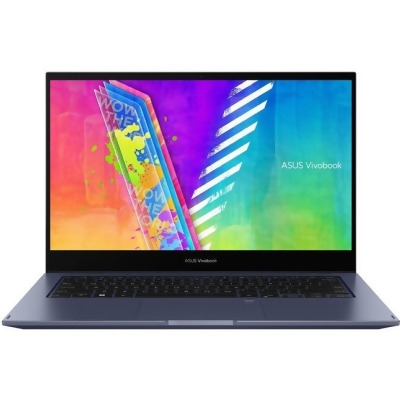 Asus Notebooks TP1400KA-DS24T 14 in. Touchscreen Convertible 2-in-1 Notebook - Full HD - Intel Pentium Silver N6000 Quad-Core 4 Core 1.10 GHz - 8 GB On-board Memory - 128 GB Flash Memory - Quiet Blue 