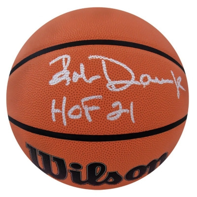 Schwartz Sports Memorabilia DANBSK212 Bob Dandridge Signed Wilson Indoor & Outdoor NBA Basketball with HOF 21 