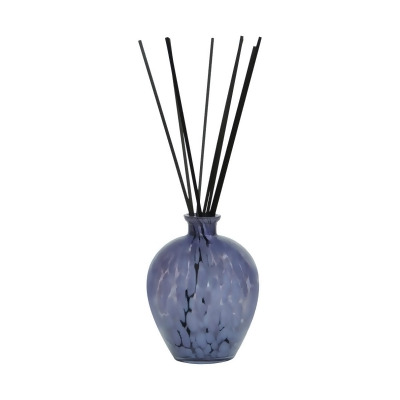 T-Zone Health D008R Art Glass Reed Diffuser, Blue 