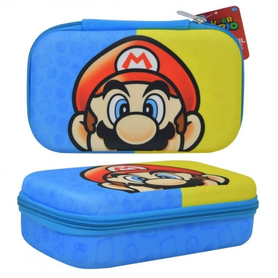 Super Mario Bros 868159 Super Mario Bros Peeking Molded EVA Pencil Case, Multi Color 